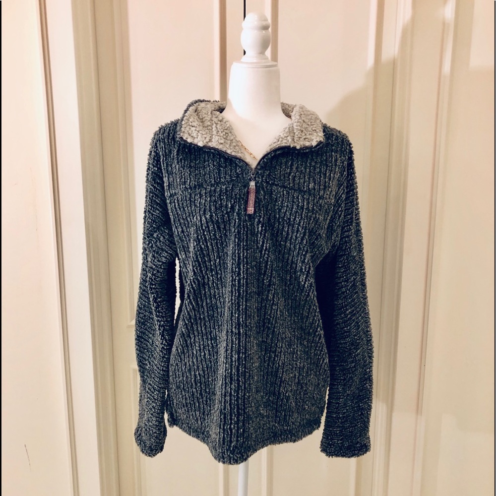 True Grit Light Blue Pullover